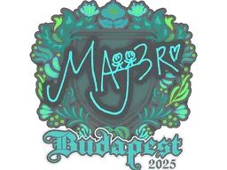 Sticker | MAJ3R | Budapest 2025