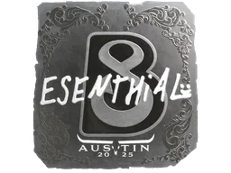 Sticker | esenthial (Foil) | Austin 2025