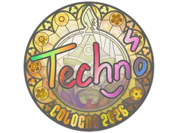 Sticker | Techno4K (Holo) | Cologne 2026