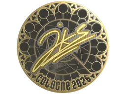 Sticker | jks (Gold) | Cologne 2026