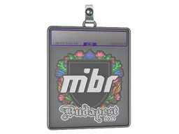 Sticker Slab | MIBR (Embroidered) | Budapest 2025