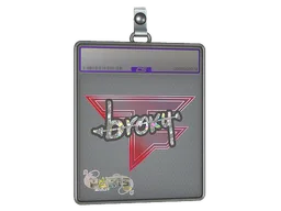 Sticker Slab | broky (Glitter) | Paris 2023