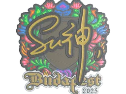 Sticker | C4LLM3SU3 (Embroidered) | Budapest 2025