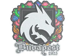 Sticker | Team Spirit (Embroidered) | Budapest 2025