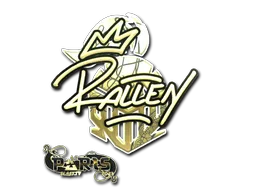 Sticker Slab | rallen (Gold) | Paris 2023