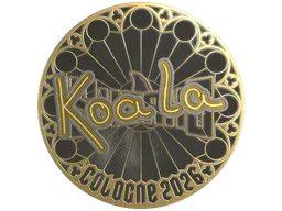 Sticker | koala (Gold) | Cologne 2026