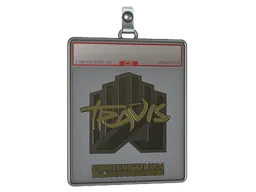 Sticker Slab | TRAVIS (Gold) | Copenhagen 2024