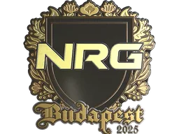 Sticker | NRG (Gold) | Budapest 2025