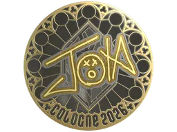 Sticker | JOTA (Gold) | Cologne 2026