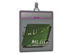 Sticker Slab | WorldEdit (Foil) | MLG Columbus 2016