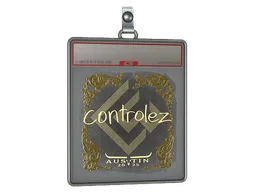 Sticker Slab | controlez (Gold) | Austin 2025