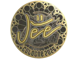 Sticker Slab | Jee (Gold) | Cologne 2026