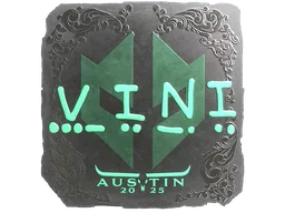 Sticker | VINI (Foil) | Austin 2025