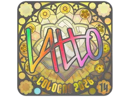 Sticker | latto (Holo, Ranked) | Cologne 2026