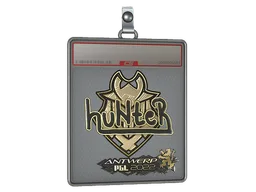 Sticker Slab | huNter (Gold) | Antwerp 2022