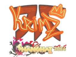 Sticker | KRIMZ | Shanghai 2024