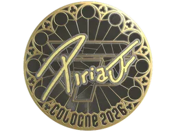 Sticker | piriajr (Gold) | Cologne 2026