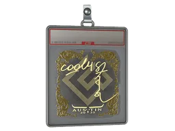 Sticker Slab | cool4st (Gold) | Austin 2025