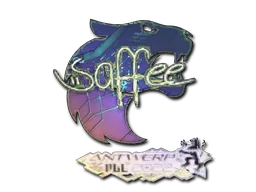 Sticker Slab | saffee (Holo) | Antwerp 2022