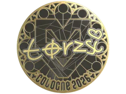 Sticker | torzsi (Gold) | Cologne 2026