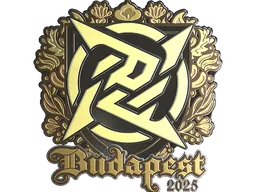 Sticker | Ninjas in Pyjamas (Gold) | Budapest 2025