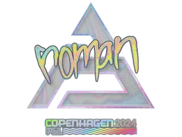 Sticker | roman (Holo) | Copenhagen 2024