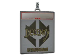 Sticker Slab | decenty (Gold) | Copenhagen 2024