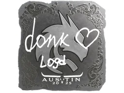 Sticker | donk (Foil) | Austin 2025