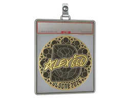 Sticker Slab | alex666 (Gold) | Cologne 2026