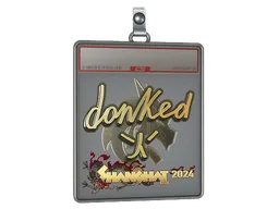 Sticker Slab | donk (Gold) | Shanghai 2024