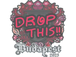 Sticker | drop | Budapest 2025