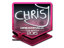 Sticker Slab | chrisJ (Foil) | Cluj-Napoca 2015