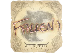 Sticker | FalleN | Austin 2025