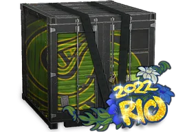 Rio 2022 Storage Unit with Glitter Stickers