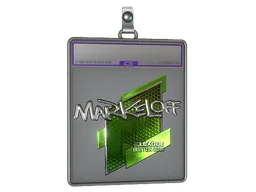 Sticker Slab | markeloff (Foil) | Boston 2018