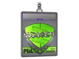 Sticker Slab | markeloff (Foil) | Krakow 2017