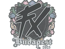 Sticker | Fluxo | Budapest 2025