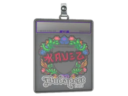 Sticker Slab | kauez (Embroidered) | Budapest 2025