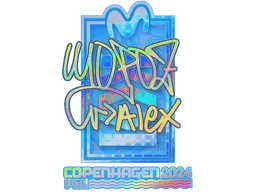 Sticker Slab | mopoz (Holo) | Copenhagen 2024