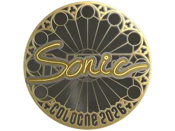 Sticker | Sonic (Gold) | Cologne 2026