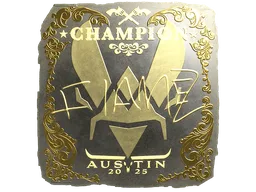 Sticker | FlameZ (Gold, Champion) | Austin 2025