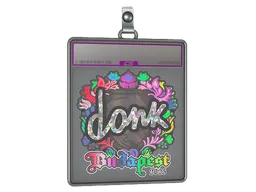 Sticker Slab | donk (Holo) | Budapest 2025