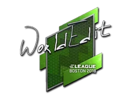 Sticker Slab | WorldEdit | Boston 2018