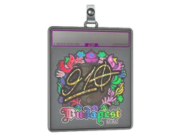 Sticker Slab | 910 (Holo) | Budapest 2025