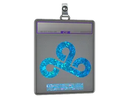 Sticker Slab | Cloud9 (Glitter) | Copenhagen 2024