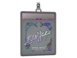 Sticker Slab | saffee (Holo) | Austin 2025