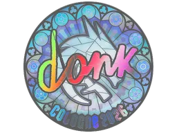 Sticker | donk (Holo) | Cologne 2026