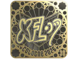 Sticker | xfl0ud (Gold, Ranked) | Cologne 2026
