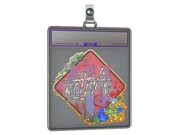 Sticker Slab | Techno4K (Glitter) | Rio 2022