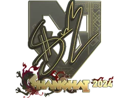 Sticker | siuhy (Gold) | Shanghai 2024